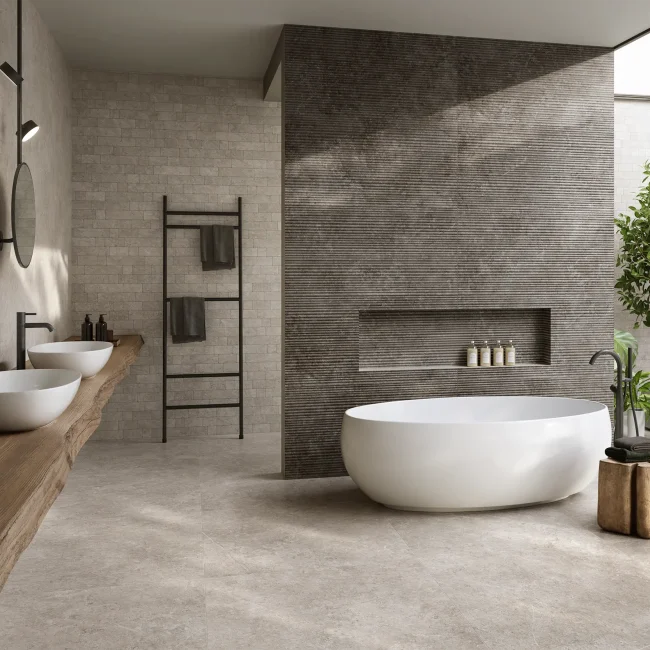 novabell cersaie 22 landstone gravel carbon bagno copia 3